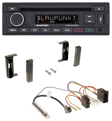 Blaupunkt USB MP3 Bluetooth DAB CD Autoradio für Audi TT (1998-2006) - ISO