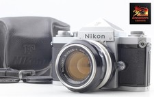  Exc 5 Nikon F Eye Level 35mm SLR Film Camera Nikkor 50mm f1.4 Lens From JAPAN