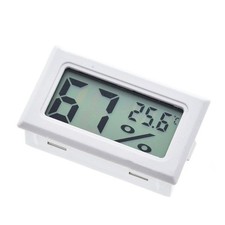 Digital Temperature Humidity Meter Sensor Thermometer Gauge LCD Hygrometer Room