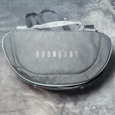 Boundary Supply Light Camera Case Nylon Black Grey Padded Tech Organizer Bag