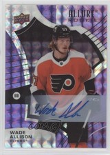 2021-22 Upper Deck Allure Rookies Purple Diamond 2/10 Wade Allison #124 Auto o4u