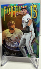 Topps 2025 Chrome Fortune 15 Insert Corey Seager Rangers F15-15