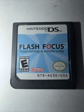 Flash Focus: Vision Training in Minutes a Day (Nintendo DS, 2007) Loose