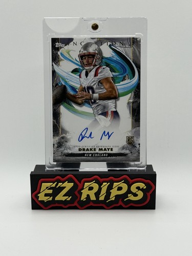 Drake Maye [Gold] #RA-DM 2024 Topps Inception Rookie Autograph card