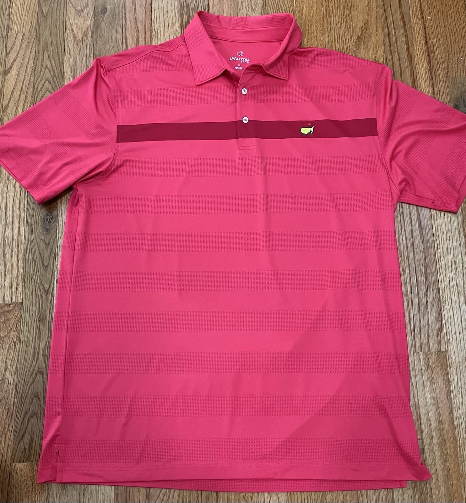 2025 Masters Tech Performance Tech Golf Polo Red … - image 2