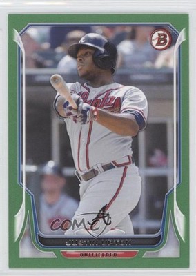 2014 Bowman Green 18/150 Justin Upton #167 0a1
