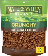 (Free Duty Tax) Nature Valley Crunchy Granola, Oats and Dark Chocolate Grano