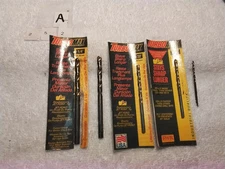 5PC IRWIN TURBO-MAX H.S.S DRILL BIT SET USA 🇺🇸