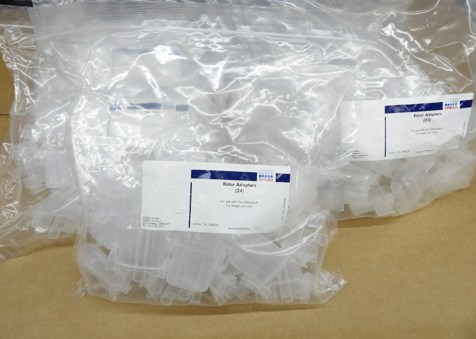 QIAGEN 990394 Rotor Adapters 7 bags of 24, 168 Total, For use with the QIAcube