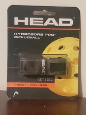 Head Hydrosorb Pro Pickleball Replacement Grip More Touch / Tackiness - Black