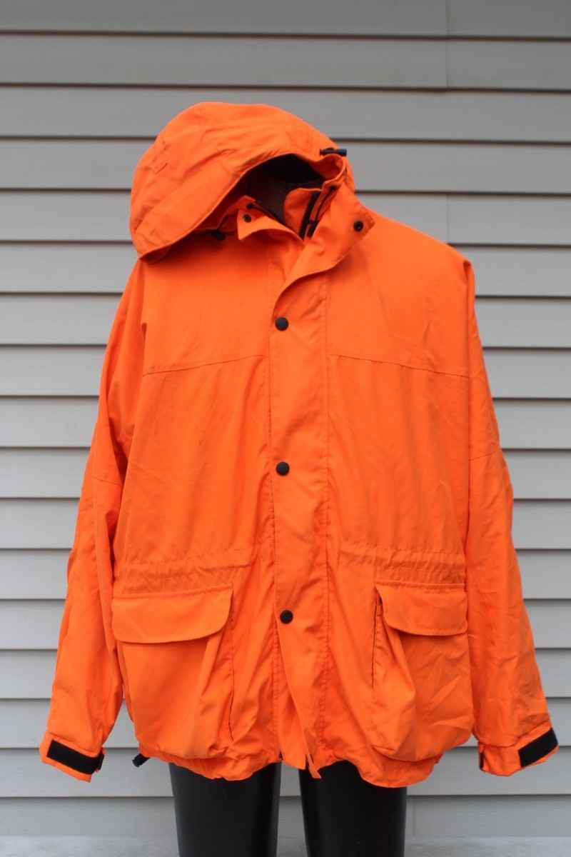 MAHF SUPPLY サイズXL オレンジ Vネックスノーボードウェア Mad Dog Silent Shadow Dry Wear Lined Hooded Men's BLAZE ORANGE
