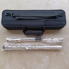 Flute JUPIT ER JFL-511ES 16 Holes Closed C Key Cupronickel Silvering with Case