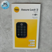 Assure Lock 2 Touch Keyless Smart Deadbolt Wi-Fi Fingerprint Access Black Suede