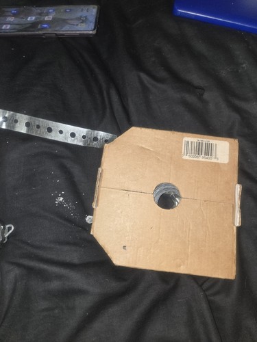 3/4" na 10 stóp 22-stopowy metalowy pasek wieszak (nowy w pudełku) - Zdjęcie 1 z 5