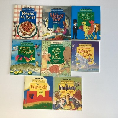 Discovery Toys Reading Together at Home Early Steps Kindergarten 8 Book Lot