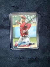 2018 Topps Update Series - Shohei Ohtani #US1 Pitching, Red Jersey (RC)