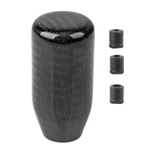 Black Forged Carbon Fiber Shifter Knob For Enhanced Driving Experience