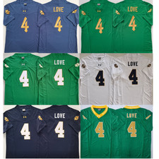 Jeremiyah #4 Love MEN Stitched Jersey All Color