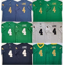 Jeremiyah #4 Love MEN Stitched Jersey All Color