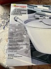 Light Enameled Cast Iron 6 Quart Round Casserole, Food And Wine Collection — photo 2