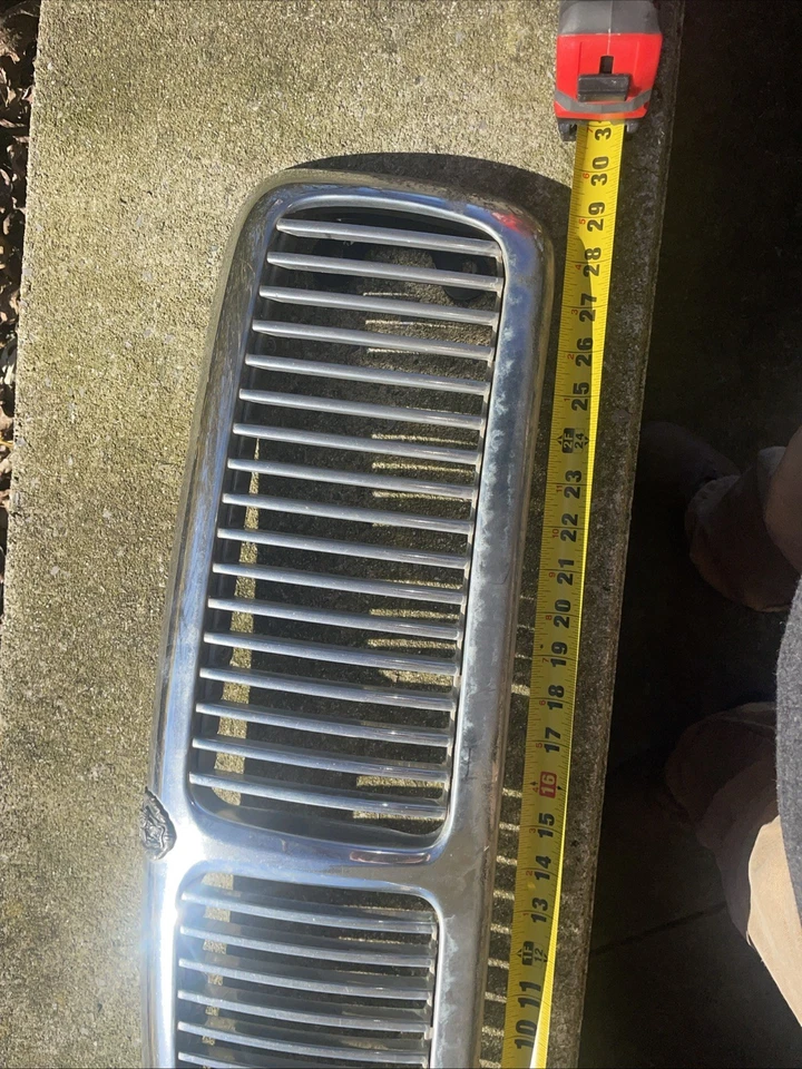 1995 1996 1997 JAGUAR XJ6 VANDEN PLAS CHROME GRILLE - Image 3 of 4