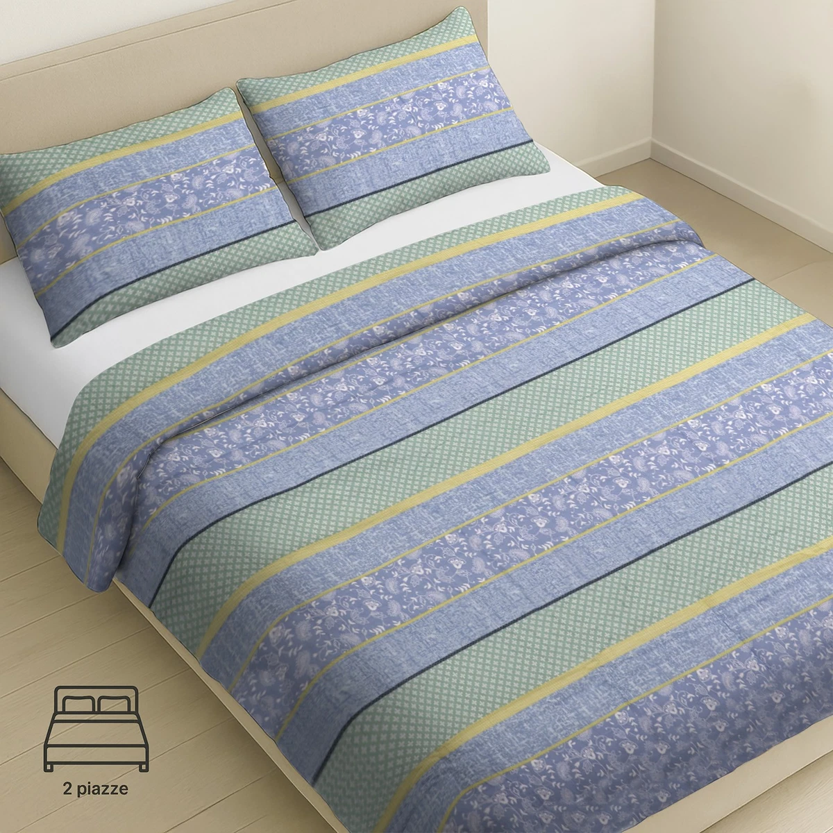 Lanqinglv Set Biancheria da Letto Beige 200x220cm Stile Boho Trapuntato Ricamo a Mano Esquisito Motivo Cuore Chic Trapunta Vintage per Letto Matrimoniale con Cerniera e 2 Federe 80x80cm