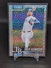 2026 Topps Series 1 - Drew Rasmussen Confetti Parallel Tampa Bay Rays #64