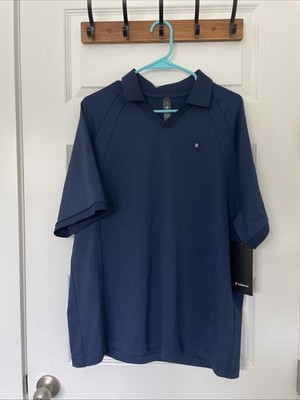 Lululemon UV-Protective Relaxed-Fit Golf Polo Shirt, NWT, CLBL, Size L
