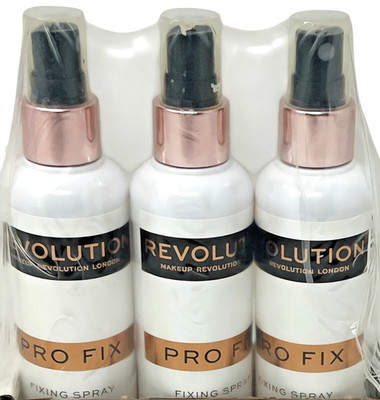3 Makeup Revolution PRO FIX Fixing Spray 3.38oz Long Lasting Makeup Setting Mist