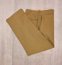 Men's VTG 1940s WWII US Army Uniform Wool Pants 31x32 40s WW2 Uniform Trousers