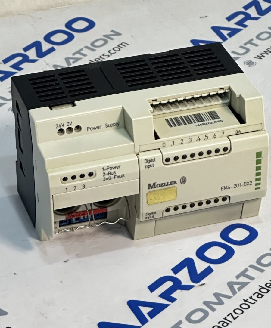 1Pc MOELLER EM4-201-DX2 SUCONET REMOTE EXPANSION MODULE EM4 201 DX2 USED