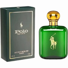 Ralph Lauren Polo EDT 4 Oz 118ml Cologne Spray for Men Classic Green