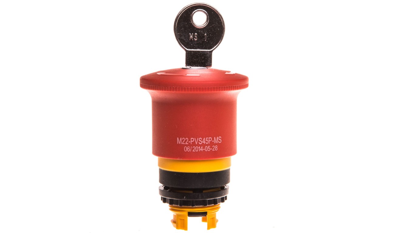 Safety Button Drive Red with RMQ Titanium 121468