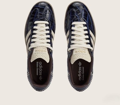 Wales Bonner adidas Samba Collegiate Navy Wonder White Night Red
