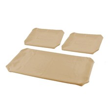 3Pcs New Front Seat Covers Replacement For Club Car DS 1982-2000.5 Golf Carts