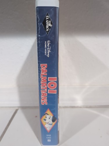RARE Walt Disney's Classic 101 Dalmatians The Black Diamond Edition 💎 #1263 VHS - Picture 3 of 4