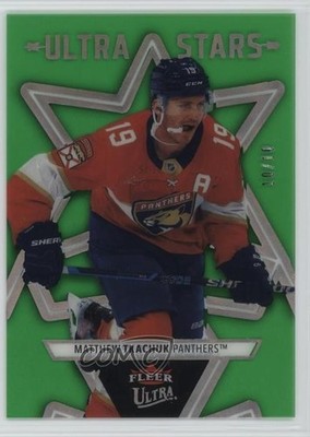 2025-26 Upper Deck Fleer Ultra Stars Green 10/10 Matthew Tkachuk #ST-12 0bn4