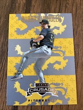 Bubba Chandler 2025 Panini Crusade (RC,SP) Gold Foil Parallel #36 Pirates