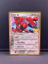 Scizor ex 108/115 Pokemon 30th Celebration Classic Collection Gold Holo 2026