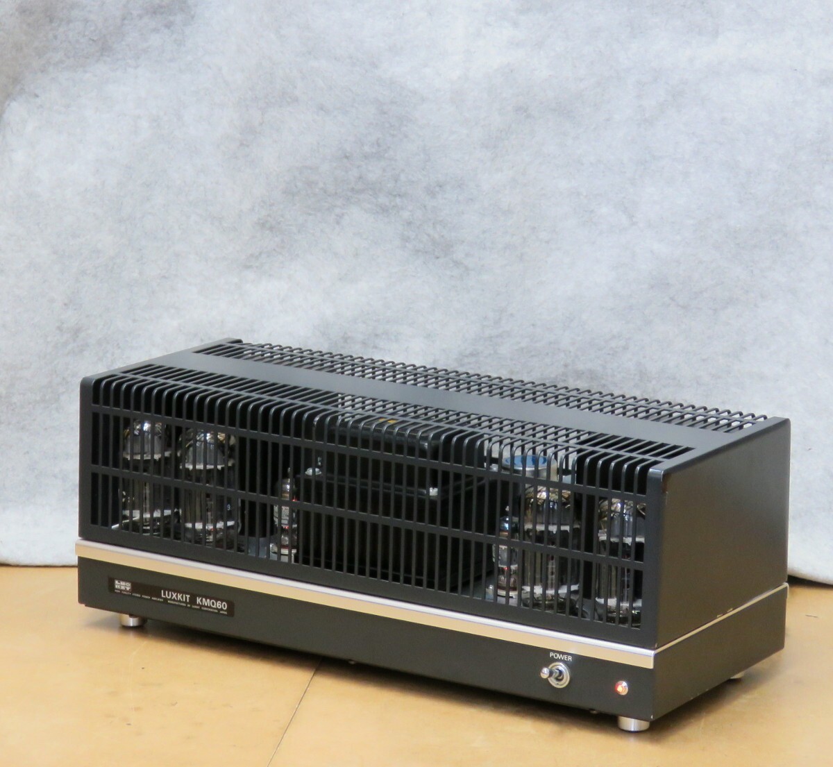 k*1様 LUXMAN LUXKIT KMQ60 真空管アンプ 50CA10×4 LUXMAN LUXKIT KMQ60 Tube Power Amplifier 50CA10 30W+30W Tested