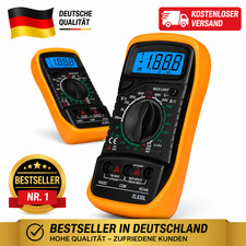 Digital Multimeter Messgerät Voltmeter Strom Amperemeter Kapazität Profi …