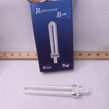 4-Pk UV Light Bulb Lamp 9-Watt 21050