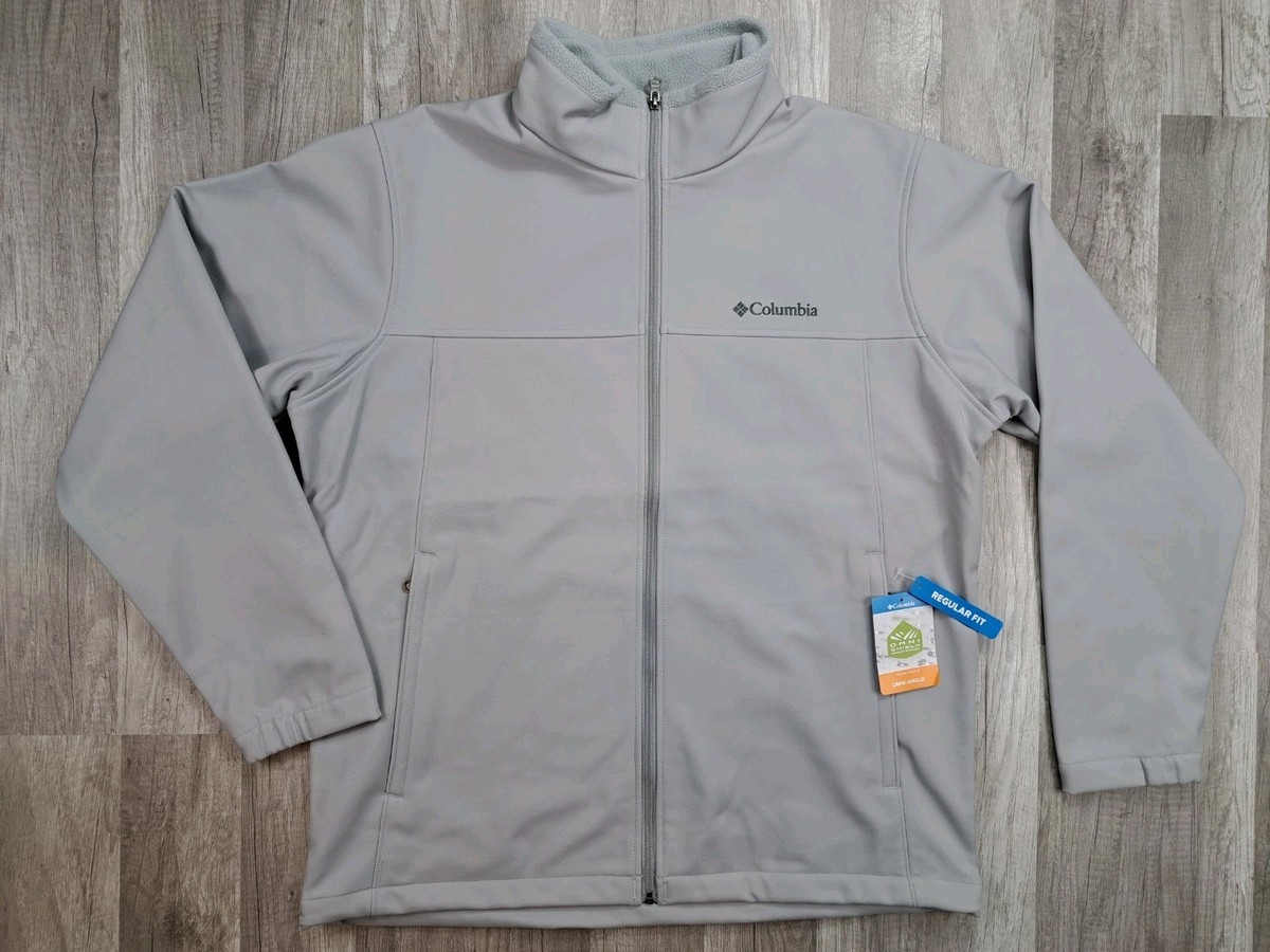 Columbia Bowen Lake II Omni Shield Softshell Jacket Gray Men's