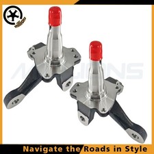 For 1974-1978 Ford Mustang Ii Pinto 1-piece Stock Height Spindles Knuckles New