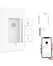 Nexete Smart Ceiling Fan & Dimmer Wall Switch Wi-Fi  work with Alexa Google Home