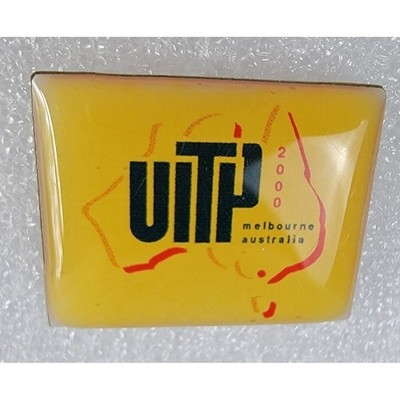 UITP 2000 Melbourne Australia 5th Light Rail Conference Lapel Pin Collectible