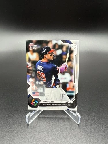 2026 Topps Now AARON JUDGE WBC - Card WB8