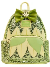 Loungefly Disney Tiana Sequin Exclusive Backpack BNWT 