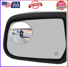 Blind Spot Mirror Ampper 3 Aluminum Frame Round Hd Glass Convex Wide Angle ...