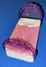 Fisher Price Once Upon A Dream Sweetheart Princess Pink and White Palace Bed